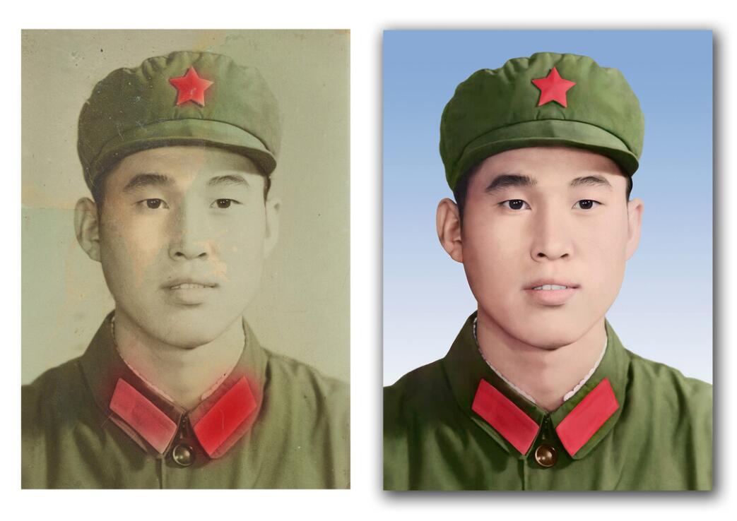 鄂托克破损照片修复-18